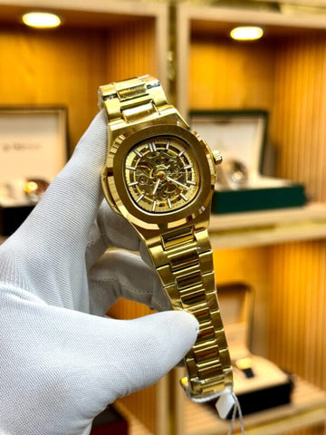 Bestwin Automatic ( Golden Chain With Golden Dial)