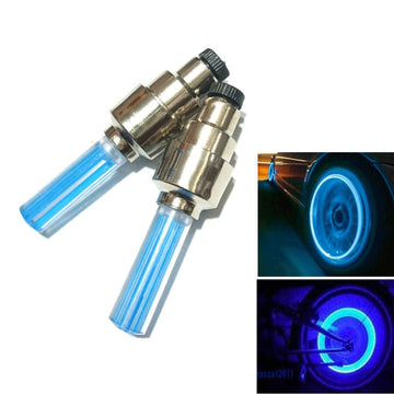 2Pcs Car Wheel LED Light Motorcycle Bike Light